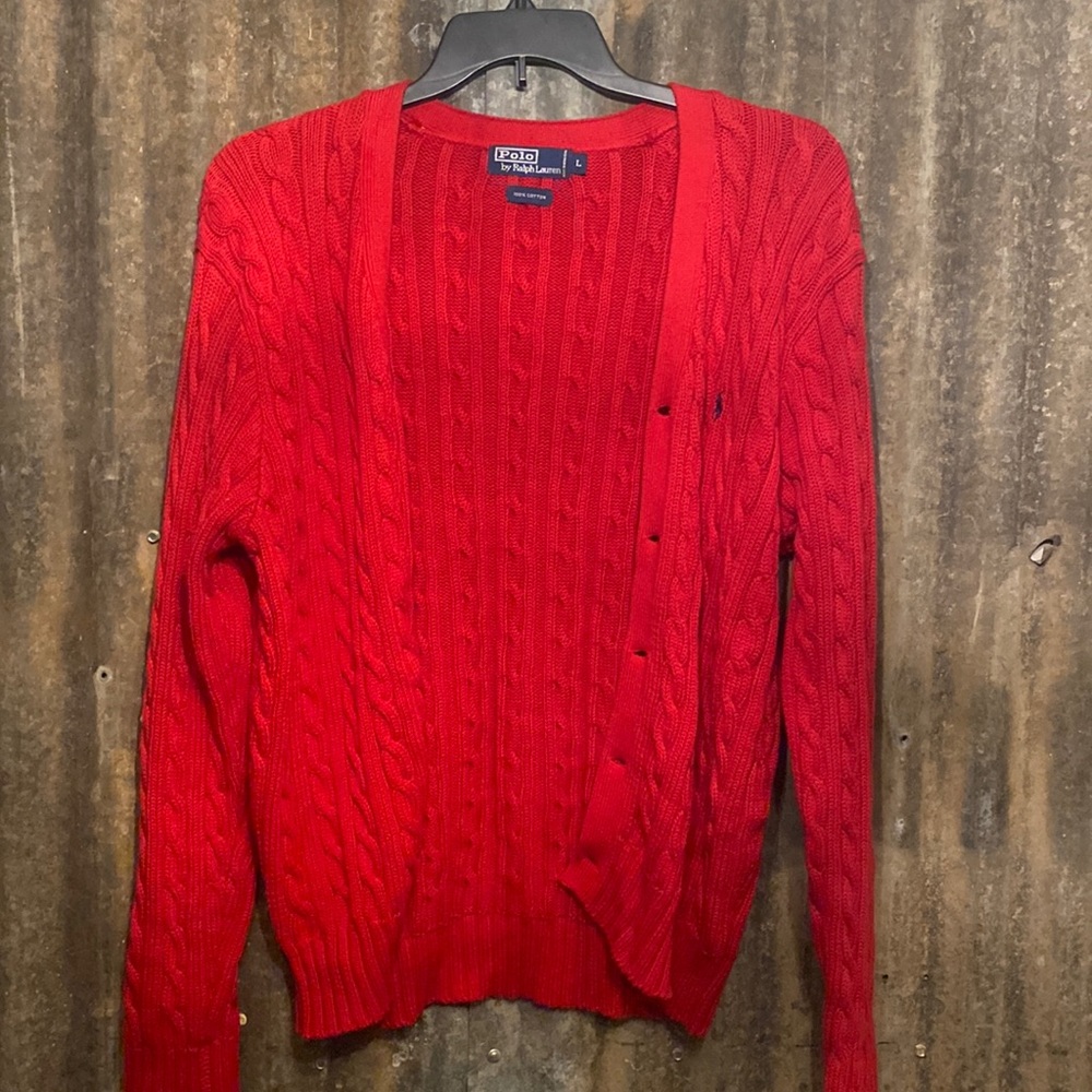 Polo cardigan